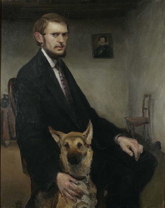 Miroslav Kraljević, Autoportret, 1910. godina