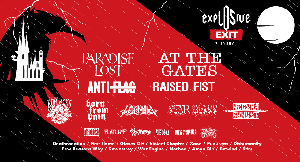 Explosive line up