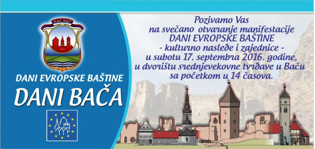 Dani Baca-pozivnica lat.