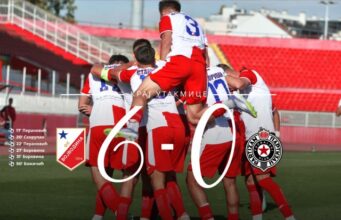 Omladinci Vojvodine pobedili Partizan sa 6:0