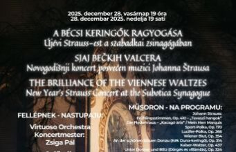 Novogodišnji koncert posvećen Johanu Štrausu u subotičkoj sinagogi 28. decembra