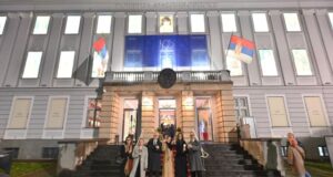 Galerija Matice srpske osvetlila fasadu prošle subote