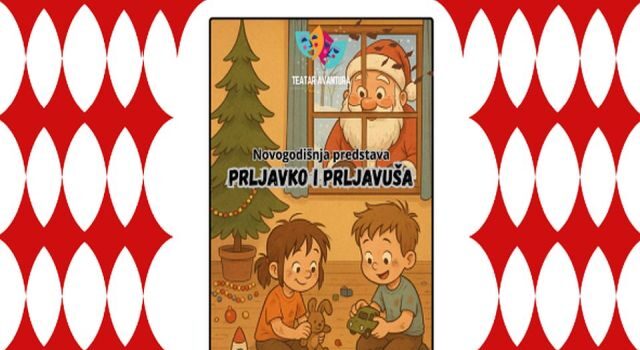 Novogodišnja predstava “Prljavko i Prljavuša” 27. decembra u Američkom kutku, u toku prijave