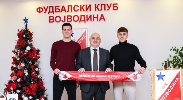 Boškan i Peranović potpisali nove ugovore sa Vojvodinom